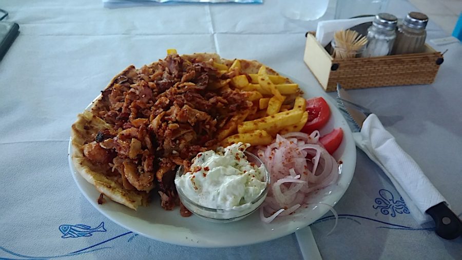 Typical food in Greece