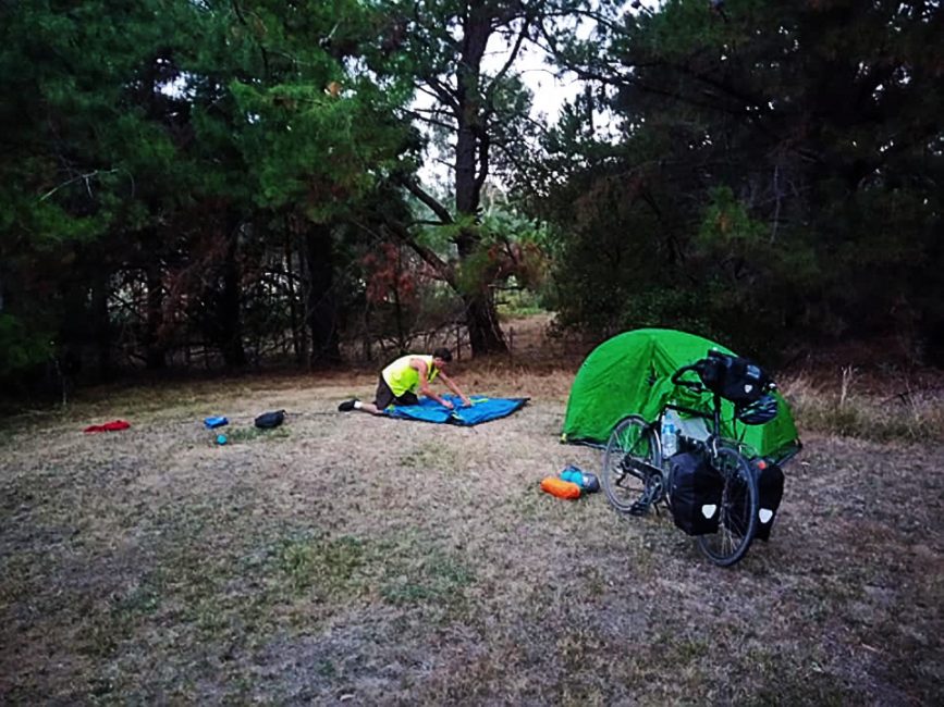 Another night of stealth camping