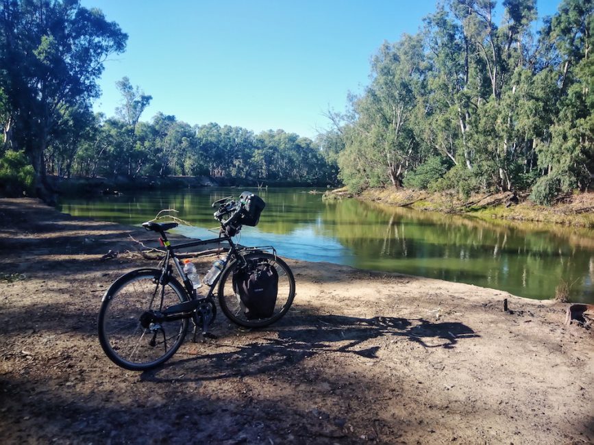 Mini Bicycle Tours Along The Murray River in Victoria, Australia