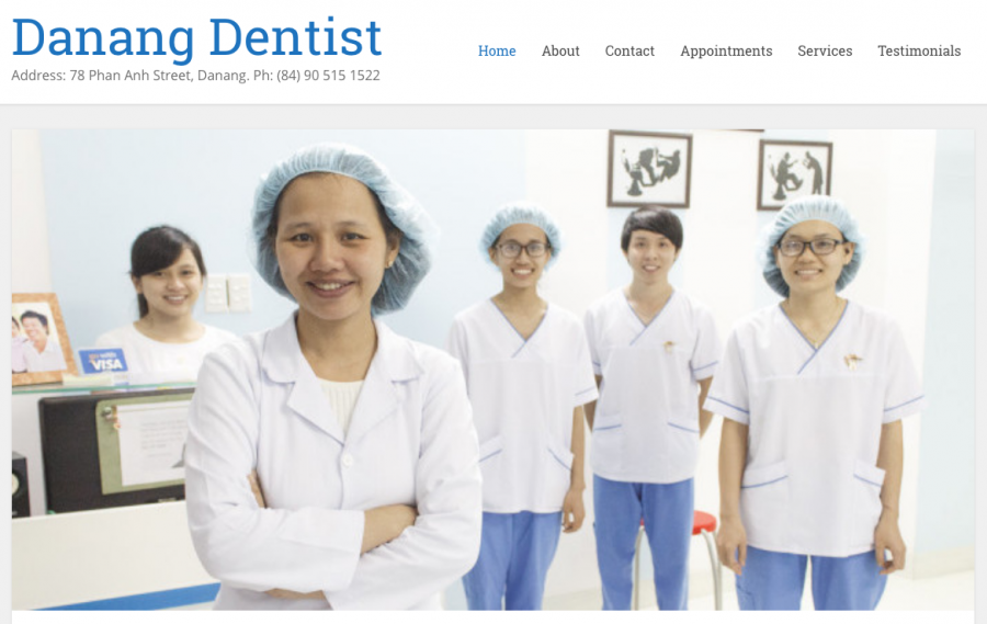 Danang Dentist Website